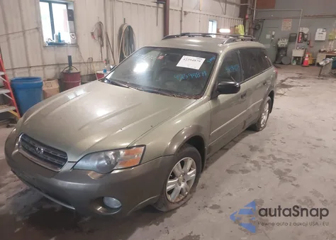 2005 Subaru Outback 2.5I from USA, damaged, VIN 4S4BP61C957301747